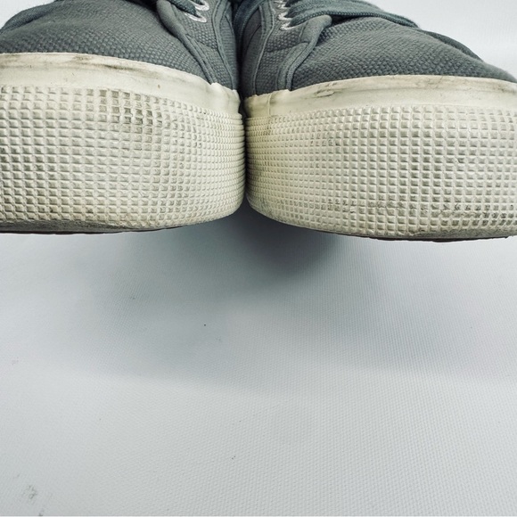 Superga Platform Sneakers Grey Lace Up - size 9 - Picture 11 of 16
